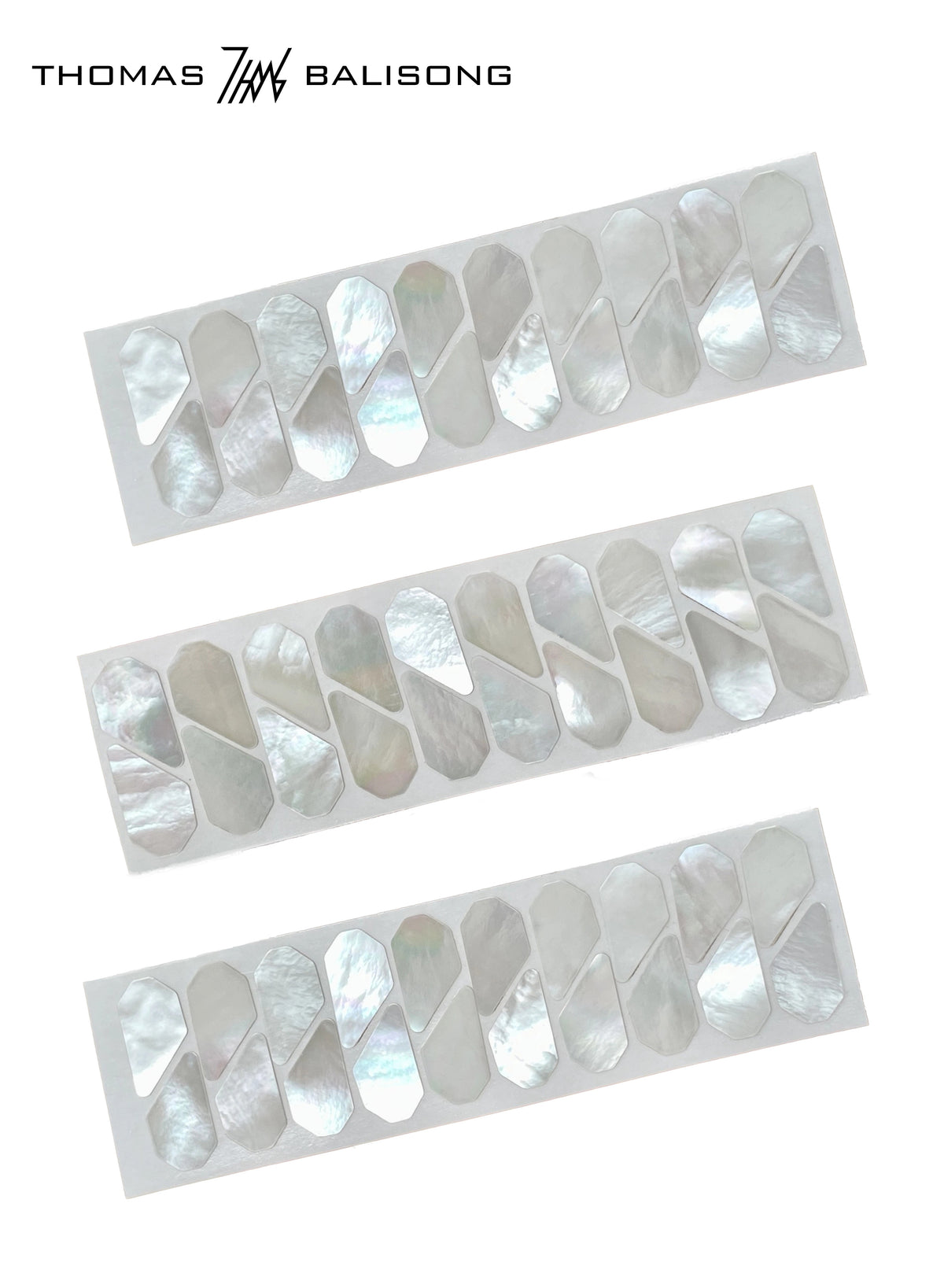Natural Mother-Of-Pearl Inlay For Refault Bowie
